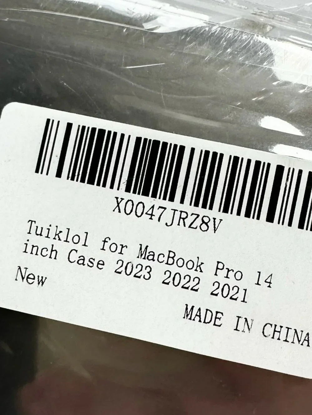 Tuiklol Hard Shell Case for MacBook Pro 14 inch 2023 2022 2021 w/Keyboard Cover